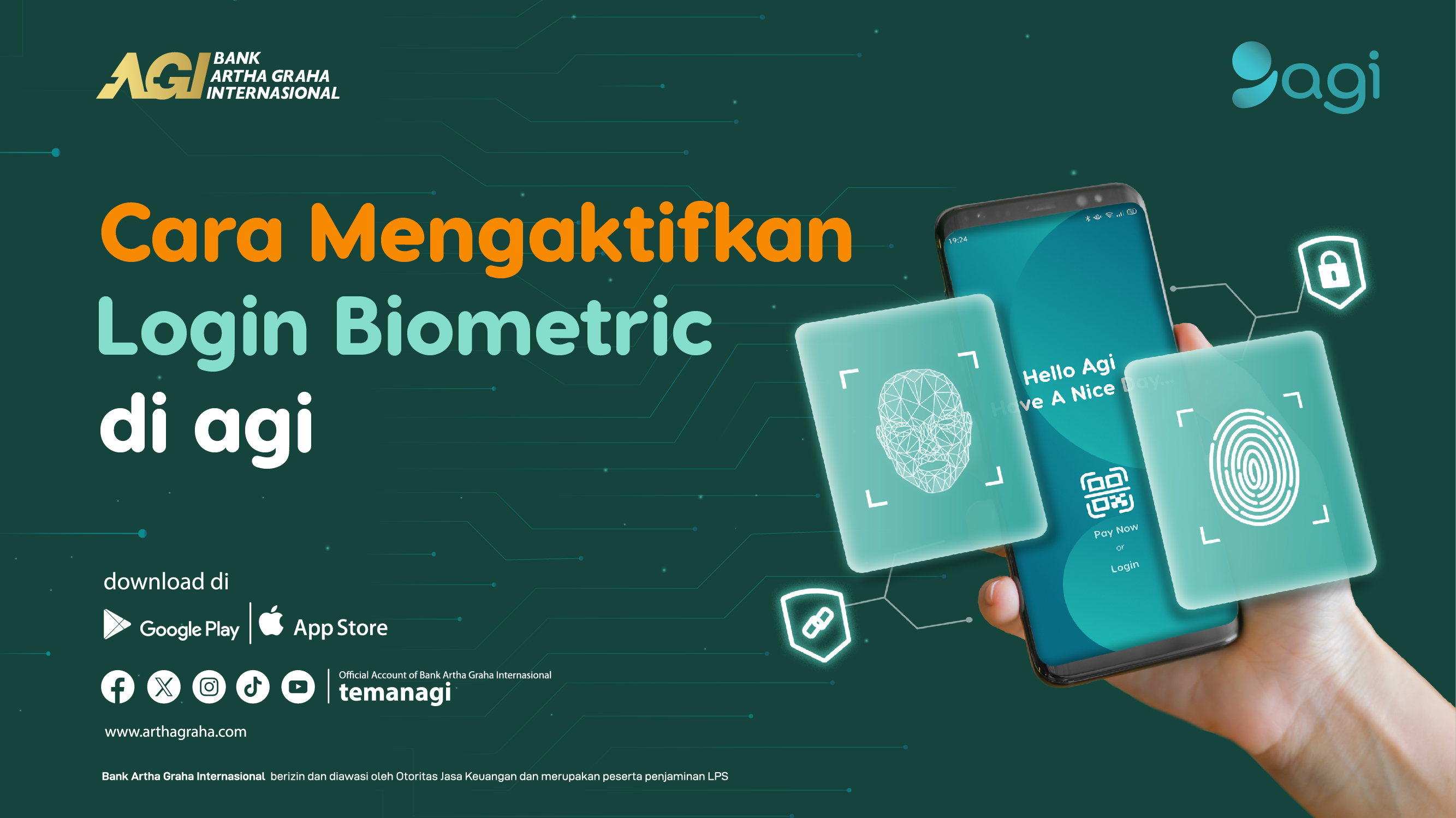 Artha Graha Cara Mengaktifkan Login Biometric di agi